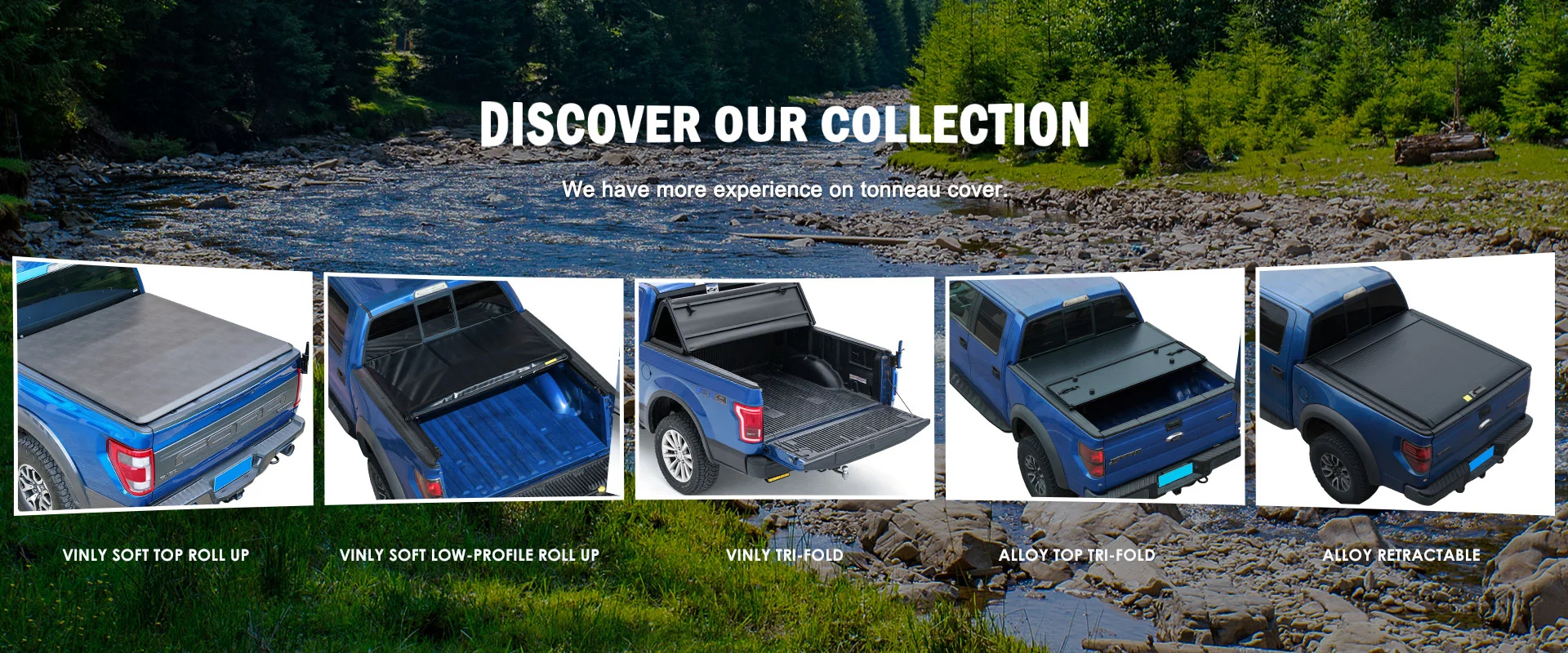 Kina Soft Vinly Tri-Fold Tonneau Cover Producent