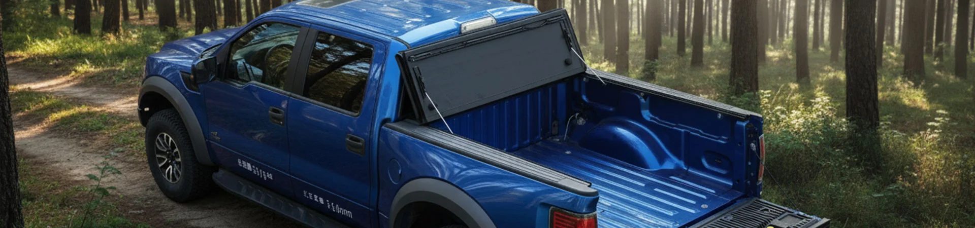 Lavprofil hårdt Quad-Fold Tonneau Cover