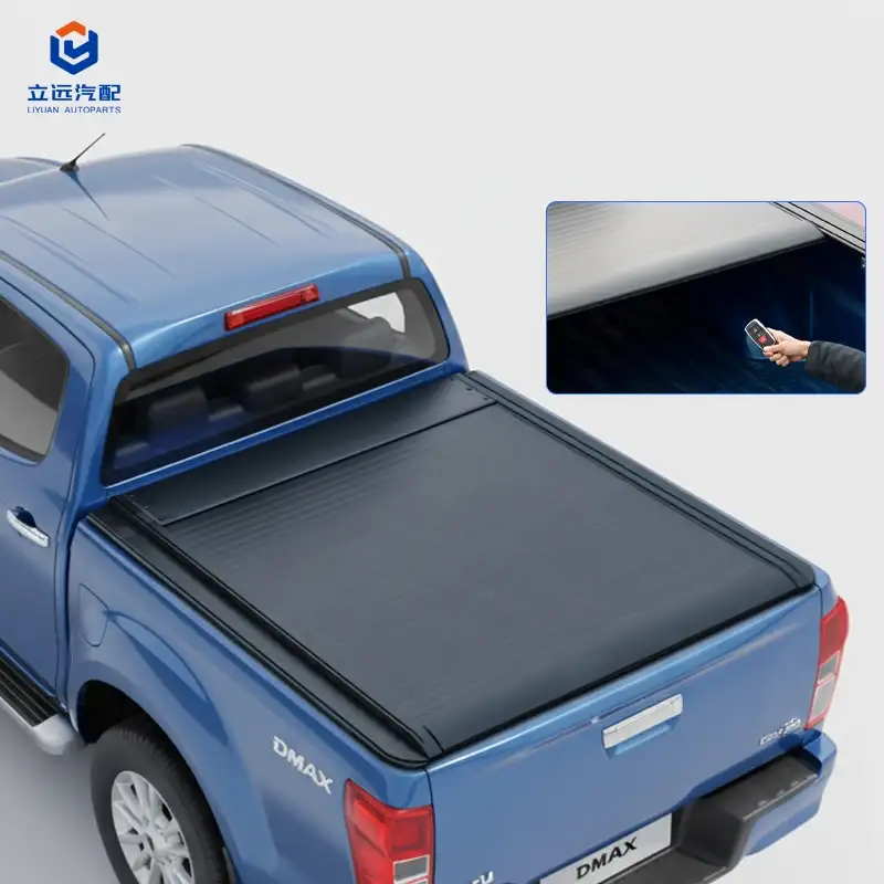 Elektrisk hårdt aluminium tilbagetrækkeligt Tonneau-dæksel til Isuzu