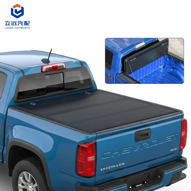 Low Profil Hard Quad-Fold Tonneau Cover til Cheverolet