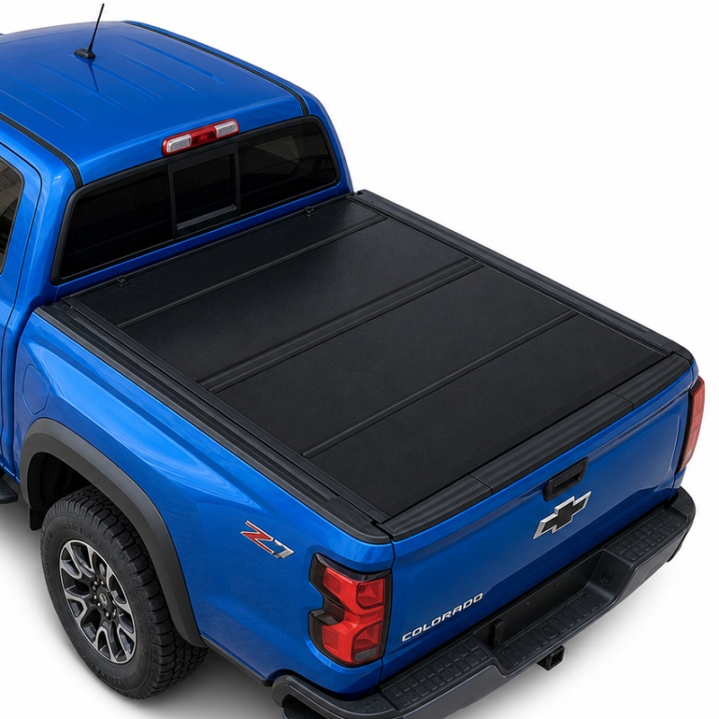Low Profil Hard Quad-Fold Tonneau Cover til Chevy Colorado