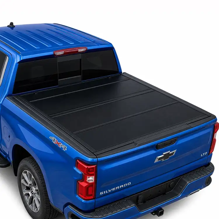 Low Profil Hard Quad-Fold Tonneau Cover til Chewy Silverado