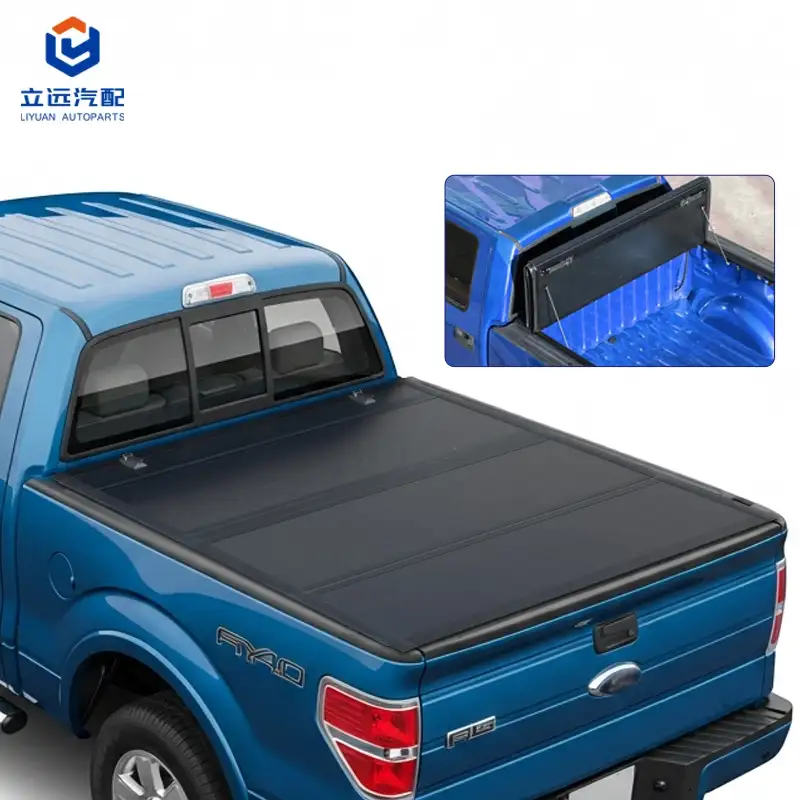 Low Profil Hard Quad-Fold Tonneau Cover til Ford