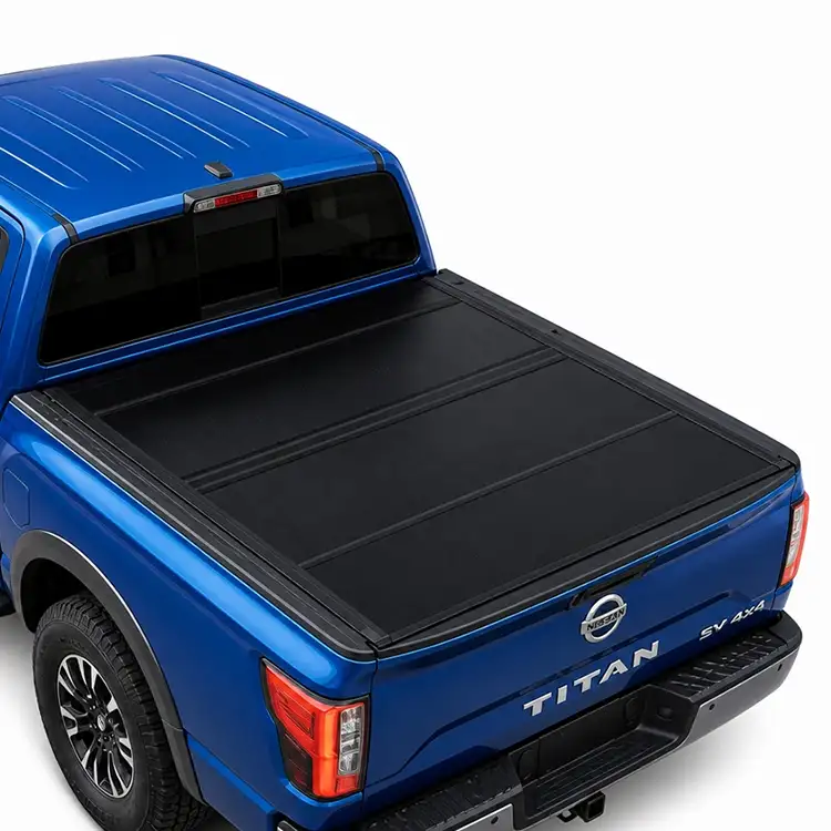 Low Profil Hard Quad-Fold Tonneau Cover til Nissan Titan