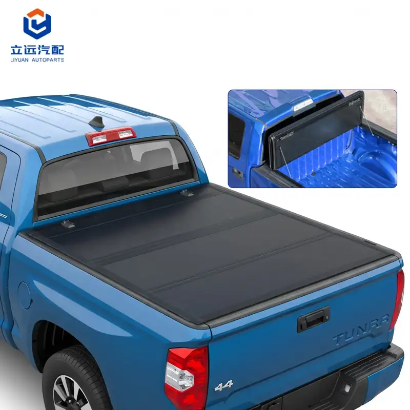 Low Profil Hard Quad-Fold Tonneau Cover til Toyota