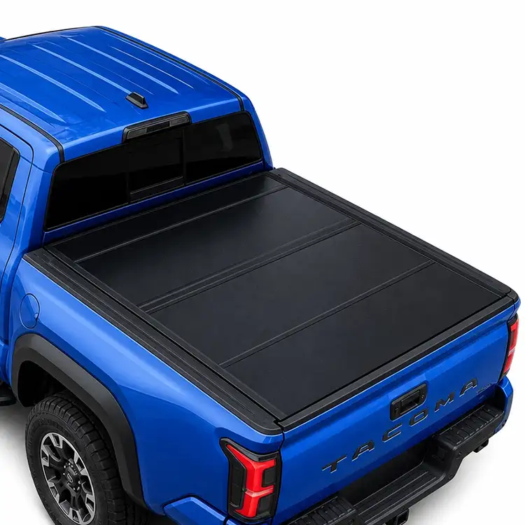 Low Profil Hard Quad-Fold Tonneau Cover til Toyota Tacoma