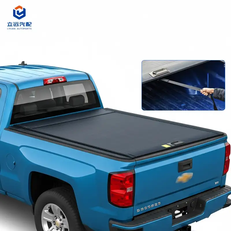 Manuel Hårdt Aluminium Optrækkeligt Tonneau Cover til Chevrolet Dodge