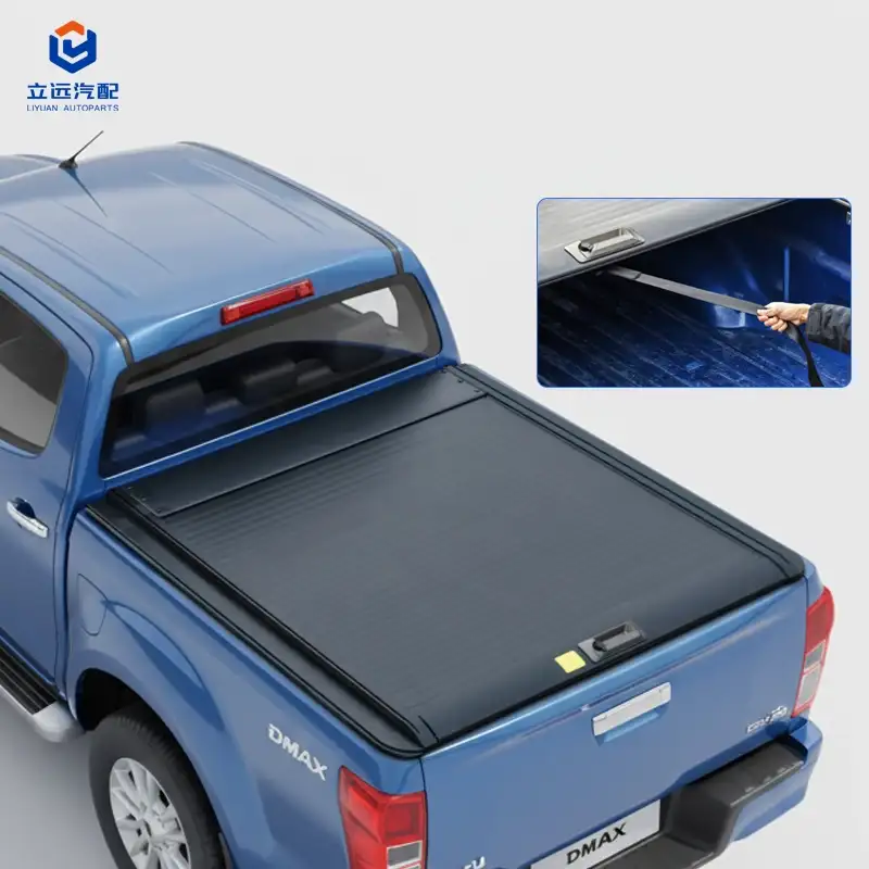 Manuel Hårdt Aluminium Optrækkeligt Tonneau Cover til Isuzu