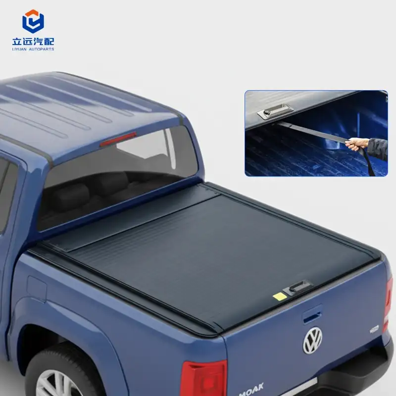 Manuel Hårdt Aluminium Optrækkeligt Tonneau Cover til Volkswagen