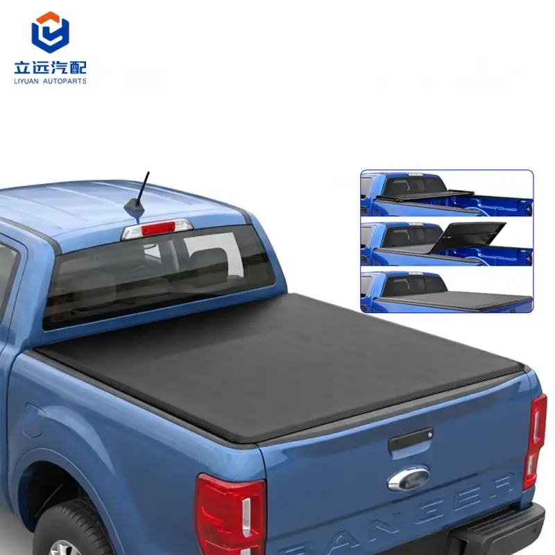 Blødt Vinyl Tri-Fold Tonneau Cover til Ford Lincoln