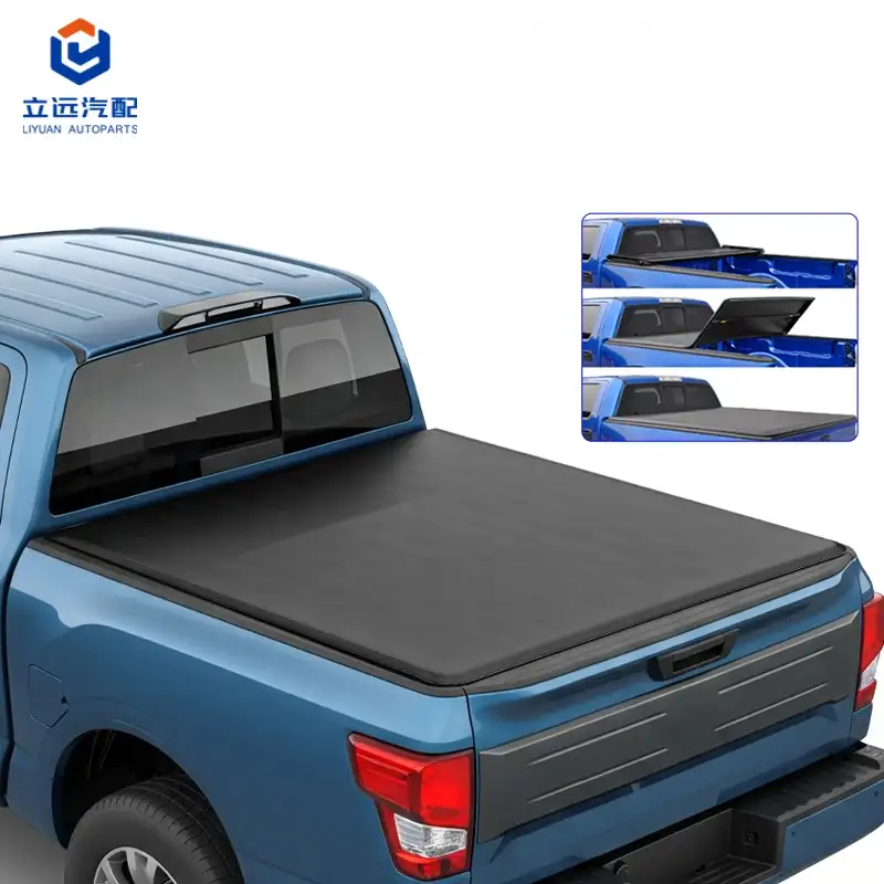 Blødt Vinyl Tri-Fold Tonneau Cover til Nissan Suzuki