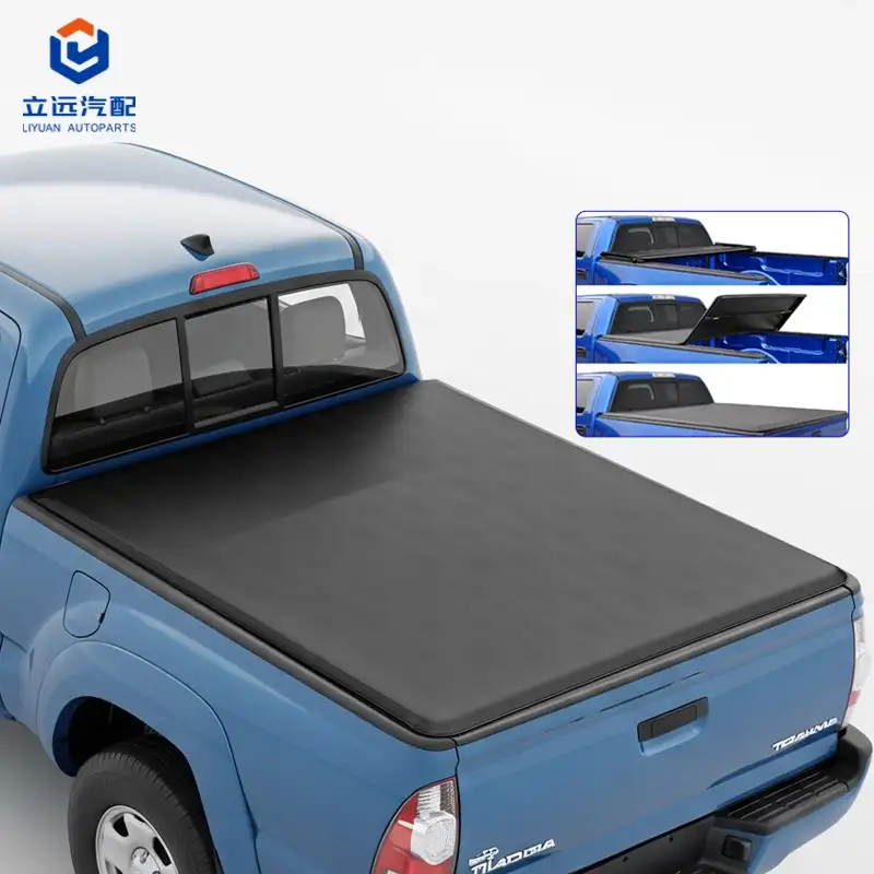 Blødt Vinyl Tri-Fold Tonneau Cover til Toyota